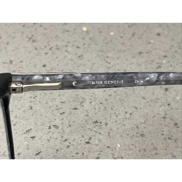 ALTAIR GENESIS G5054 001 Black 54/15 140 Full rim eyeglasses FRAMES ONLY 05/21 - Picture 5 of 11